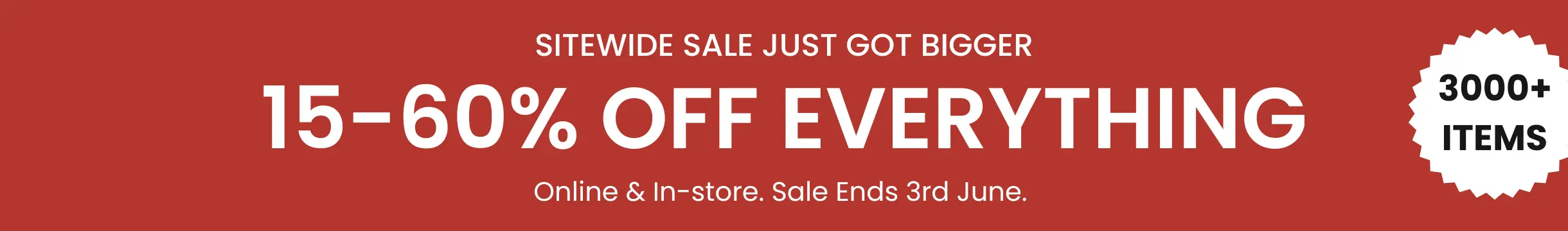 Sitewide Sale